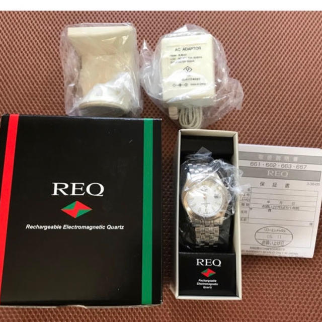 RICOH - 【新品・未使用】リコー REQ 腕時計 メンズ★充電の通販 by mint's shop｜リコーならラクマ