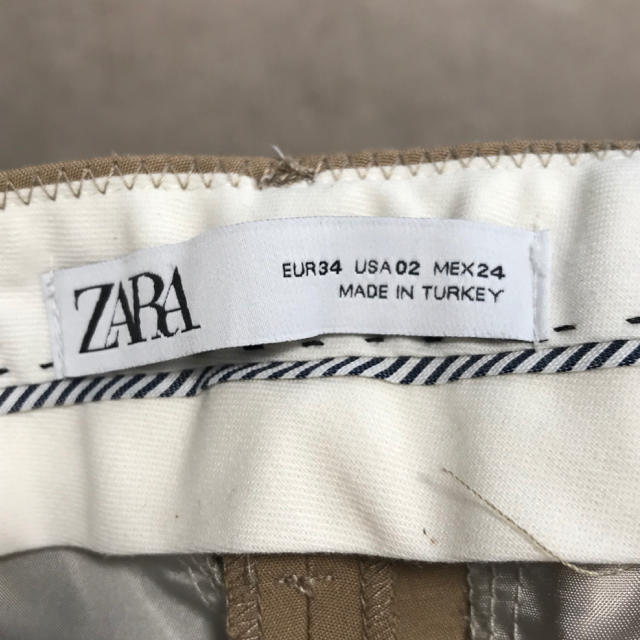 ZARA(ザラ)のザラ チノパン ストレートレッグ ストレッチ レディースのパンツ(チノパン)の商品写真