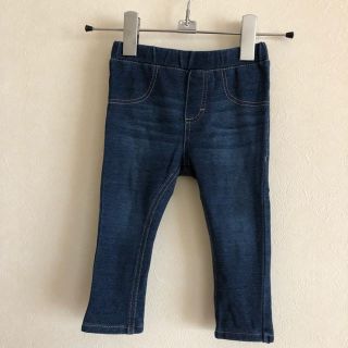 エイチアンドエム(H&M)のデニム風レギンス 80(パンツ)