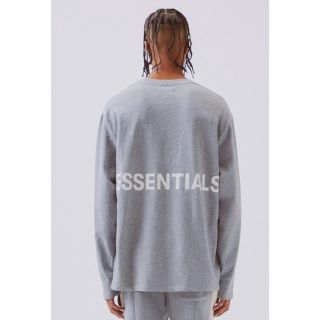 FEAR OF GOD - fog essentials ロンT グレー 新品 Lサイズ ...