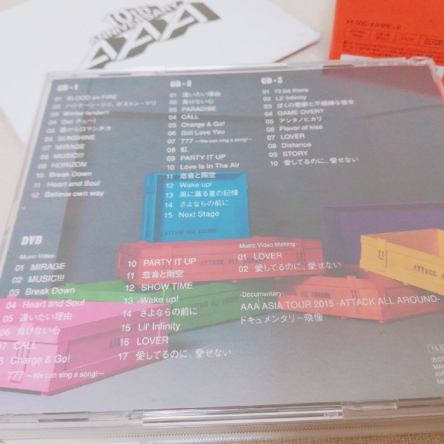 AAA 10th 3CD+DVD