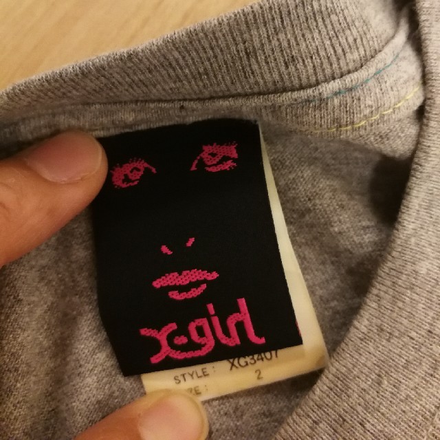 X-girl(エックスガール)のX-girl　Tシャツ レディースのトップス(Tシャツ(半袖/袖なし))の商品写真