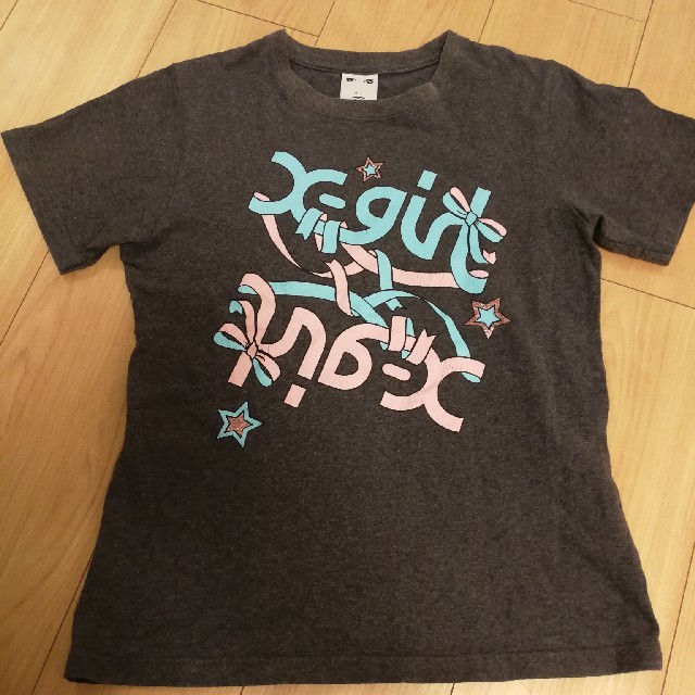X-girl(エックスガール)のX-girl　Tシャツ レディースのトップス(Tシャツ(半袖/袖なし))の商品写真
