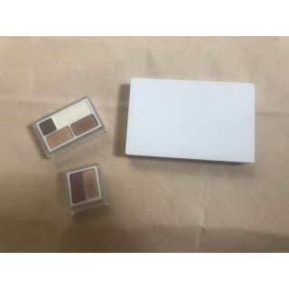 ムジルシリョウヒン(MUJI (無印良品))の無印 アイカラー2色、メイクパレットセット(アイシャドウ)