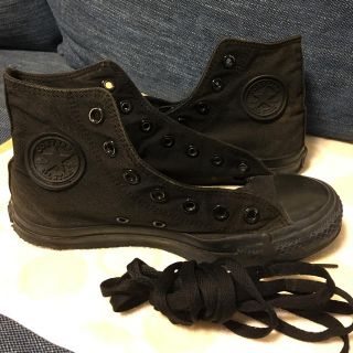 コンバース(CONVERSE)の黒 コンバース ハイカット(スニーカー)