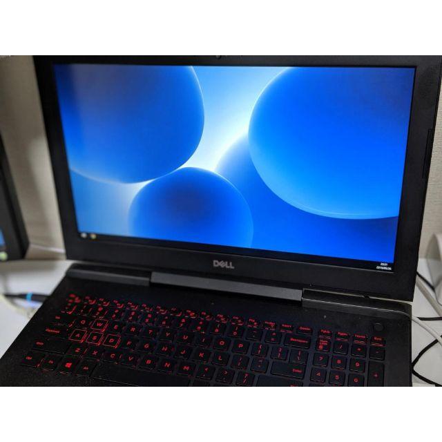 DELLゲーミングノートPC Core i7 GTX1050 Ti搭載