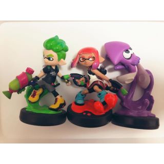 ニンテンドウ(任天堂)のスプラトゥーン2 amiiboセット(ゲームキャラクター)