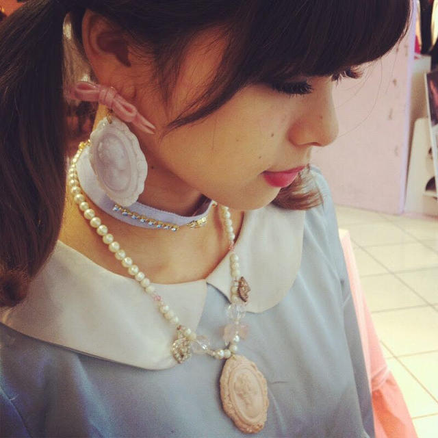 syrup.(シロップ)の♡ Syrup. カメオネックレス ♡ レディースのアクセサリー(ネックレス)の商品写真