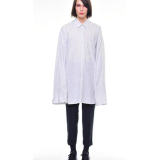 ドレスドアンドレスド(DRESSEDUNDRESSED)のdressedundressedPINSTRIPECOLORBLOCKSHIRT(シャツ)