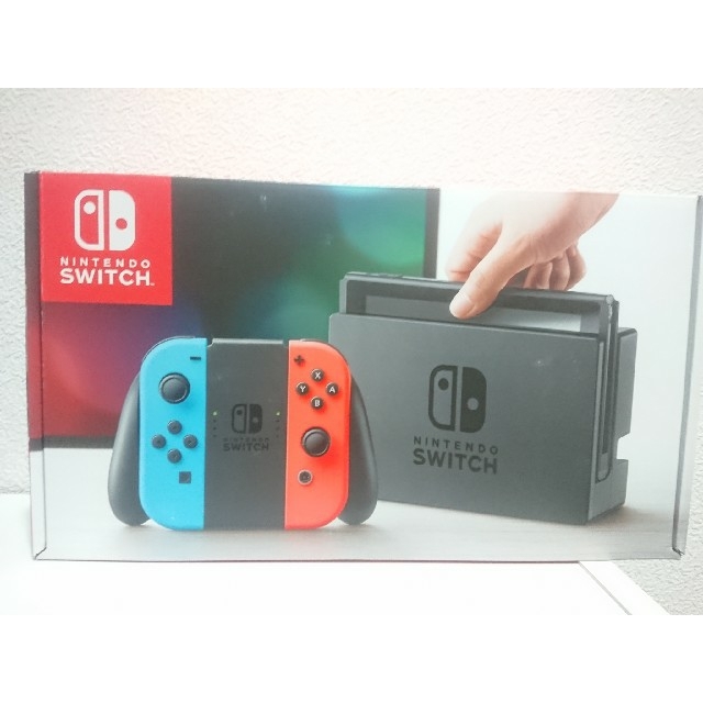 新品・未使用 ニンテンドースイッチ ネオン ブルー家庭用ゲーム機本体