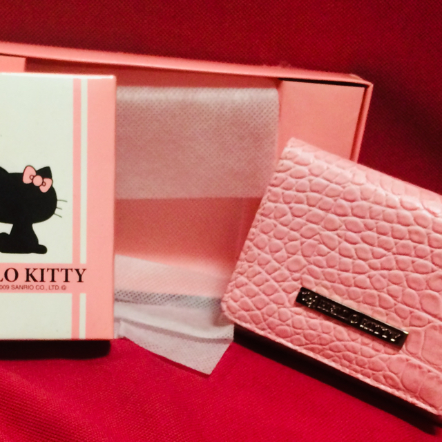 サンリオ(サンリオ)のキティー・三つ折り財布 メンズのファッション小物(折り財布)の商品写真