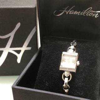 未使用品 ハミルトン レディース ブレスレットウォッチ 定価5万円以上 半額