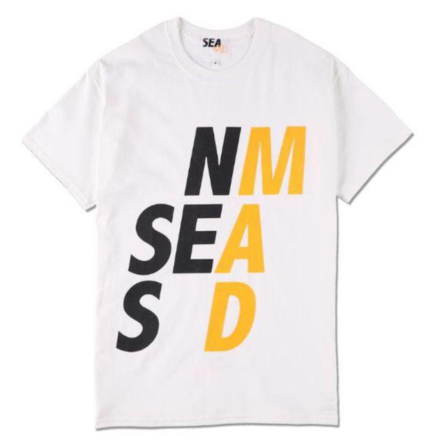 Wind and sea Madness T-shirt 白 XL-