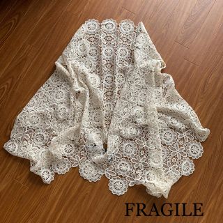 フラジール(FRAGILE)の⍦新品未使用 FRAGILE フラジール ショール カーディガン⍦(マフラー/ショール)