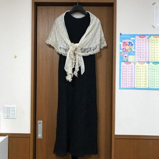 グレースコンチネンタル ロングワンピース ショールセット-