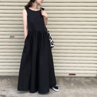 mite original flare dress(ロングワンピース/マキシワンピース)