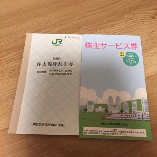 ジェイアール(JR)のJR東日本 株主優待券(その他)