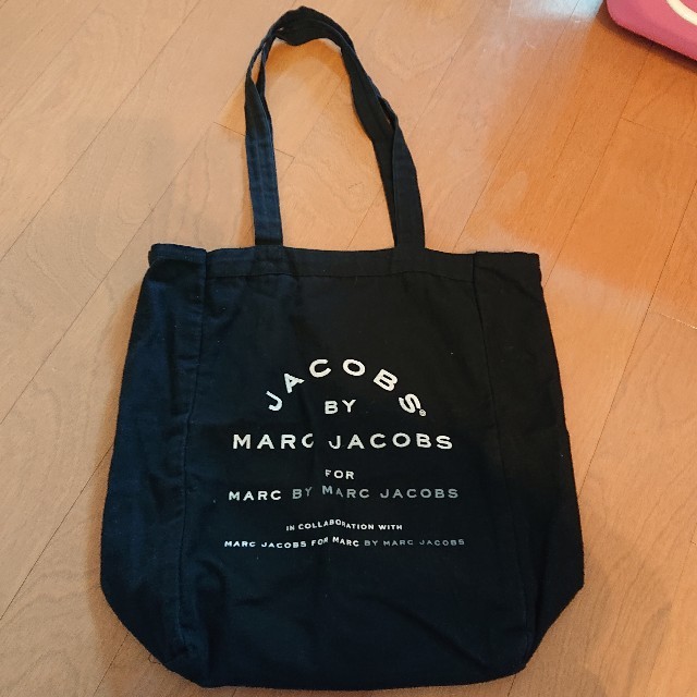 MARC JACOBS - MARC JACOBSマークジェイコブス トートバッグ黒エコバッグの通販 by プロフ必読★働くママ出品｜マーク