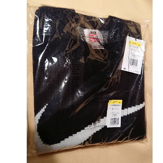 Sサイズ ブラック Supreme Nike Swoosh Sweater