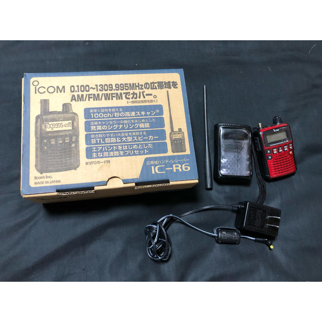 Icom IC-R6 ワイドバンドレシーバー