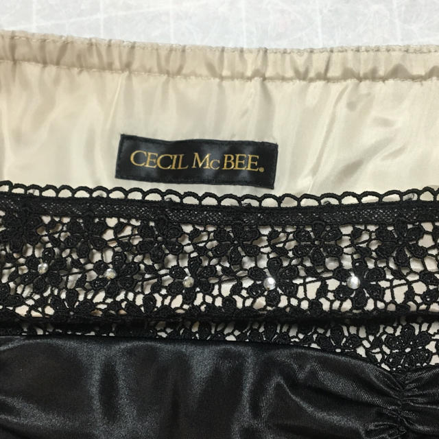 CECIL McBEE(セシルマクビー)の再度のお値下げ！ CECIL McBEE ドレス 新品 未着用 レディースのワンピース(ひざ丈ワンピース)の商品写真