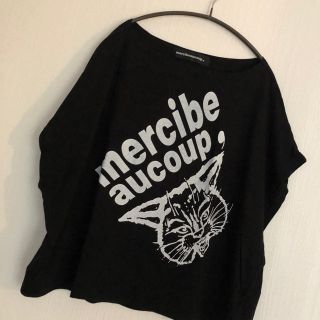 メルシーボークー(mercibeaucoup)のmercibeaucoup. jevous enprie! ドルマンTシャツ (Tシャツ(半袖/袖なし))