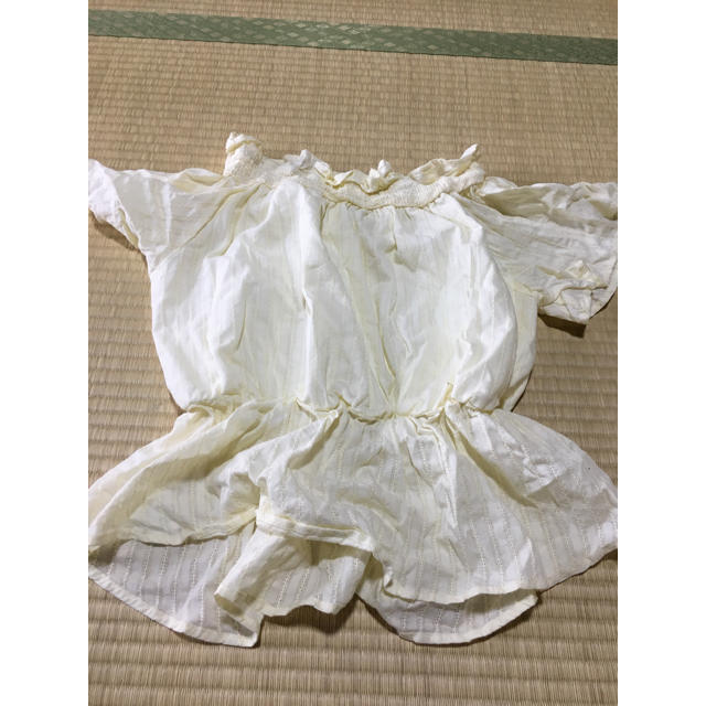 MURUA(ムルーア)のMURUA オフショルトップス ホワイト レディースのトップス(カットソー(半袖/袖なし))の商品写真