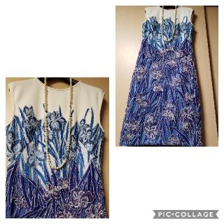 タダシショウジ(TADASHI SHOJI)の家庭画報ジャパンパターンレアデザイン♪TADASHISHOUJI、タダシショージ(ひざ丈ワンピース)