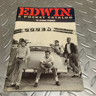 エドウィン(EDWIN)の1990年のEDWINカタログです。貴重な資料としても！(その他)