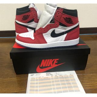 ナイキ(NIKE)のaj1 スパイダーマン(スニーカー)