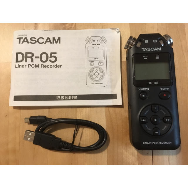 TASCAM DR-05 PCMレコーダー ICレコーダー ボイスレコーダー