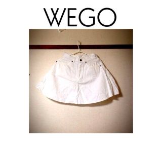 ウィゴー(WEGO)の白のフレアスカート(ミニスカート)