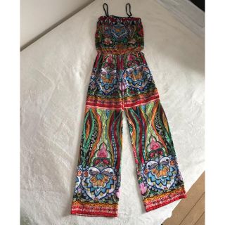 デシグアル(DESIGUAL)のDesigual☆オールインワン☆ワイドパンツ(ロングワンピース/マキシワンピース)