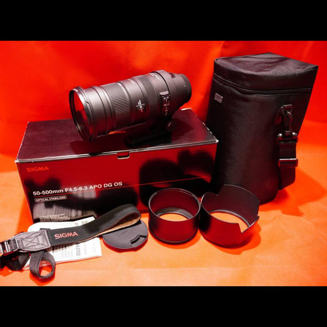 【美品】SIGMA APO 50-500mm F4.5-6.3 DG キヤノン