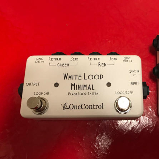 one  control white loop 楽器のギター(エフェクター)の商品写真