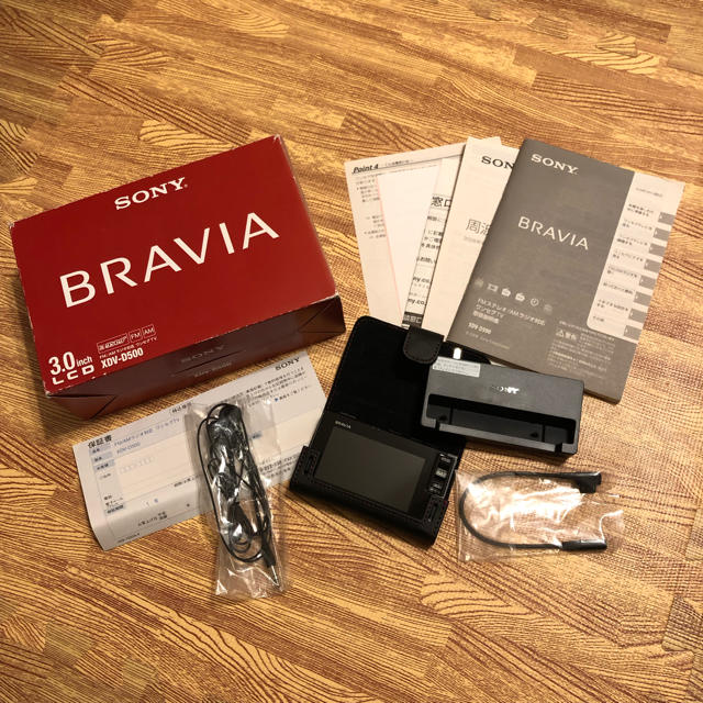 ⑤SONY BRAVIA FM/AMラジオ対応 ワンセグTV