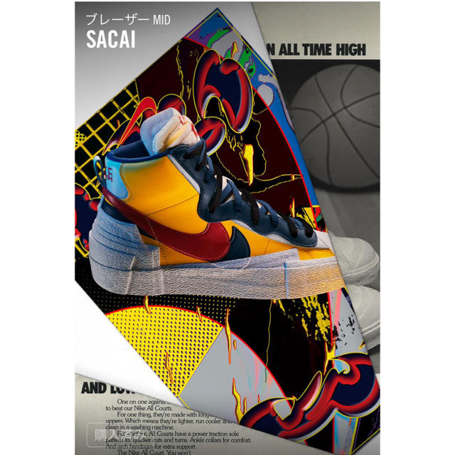 NIKE(ナイキ)のsacai×NIKE メンズの靴/シューズ(スニーカー)の商品写真