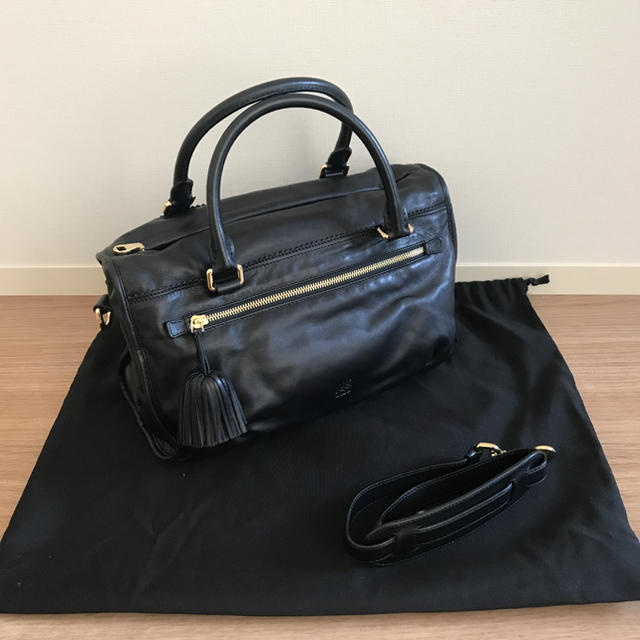 良品 ロエベ  LOEWE ナッパレザー ハンドバッグ 2way