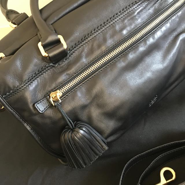 良品 ロエベ  LOEWE ナッパレザー ハンドバッグ 2way