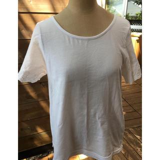 サマンサモスモス(SM2)のSM2 ホワイト半袖 (Tシャツ(半袖/袖なし))