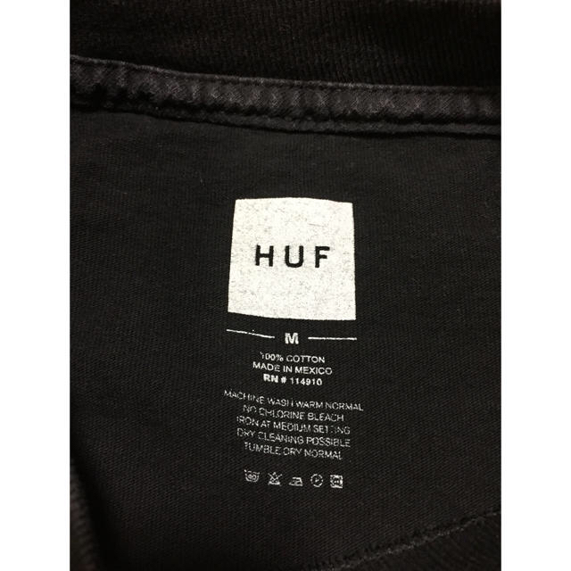 HUF(ハフ)の【HUF】ロンT☆ハフ Mサイズ メンズのトップス(Tシャツ/カットソー(七分/長袖))の商品写真