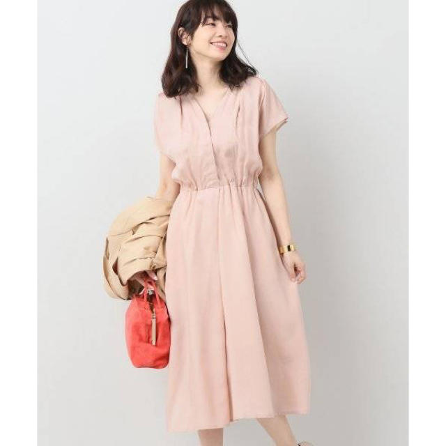 IENA  イエナ 新品 CLASSY.シャツドレープワンピース◆