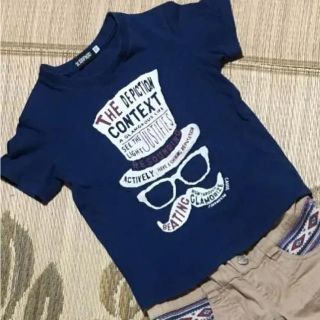 ティーケー(TK)の110 TK SAPKID トップス ネイビー(Tシャツ/カットソー)