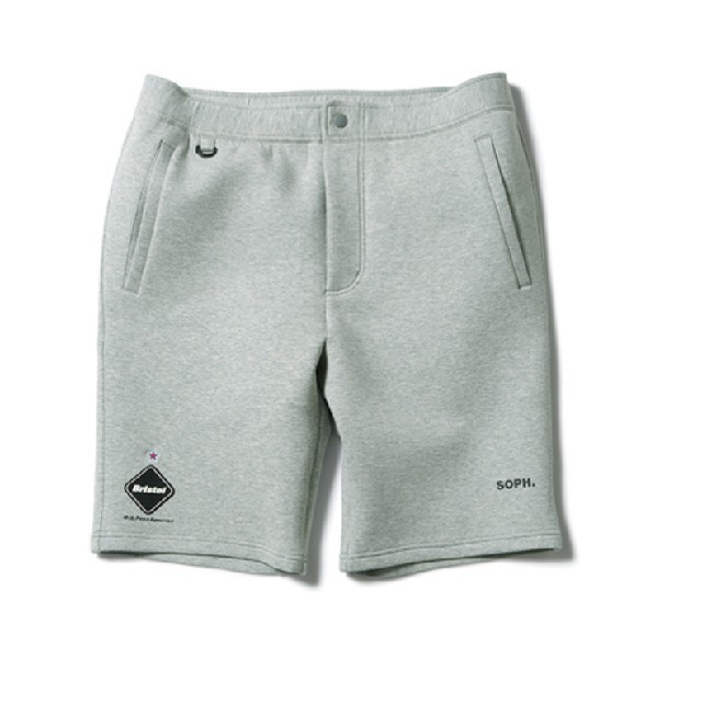 FCRB 18SS グレー M SWEAT SHORTS  ショーツハーフパンツ