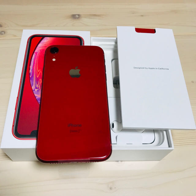 iPhone - 【新品未使用】iPhone XR 64G レッド【SIMフリー】利用制限〇の通販 by あい's shop｜アイフォーンならラクマ