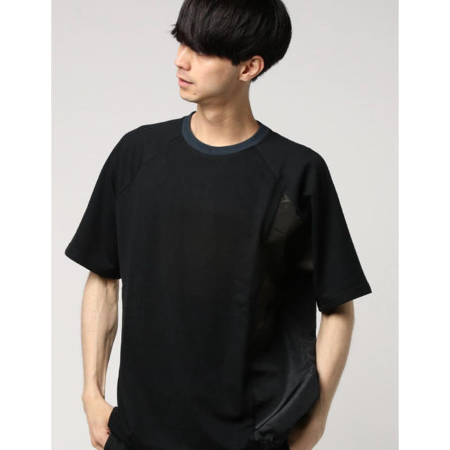 マスピー様専用 エステルコンビ切替え半袖Tシャツ  koe 新品未使用 メンズのトップス(Tシャツ/カットソー(半袖/袖なし))の商品写真