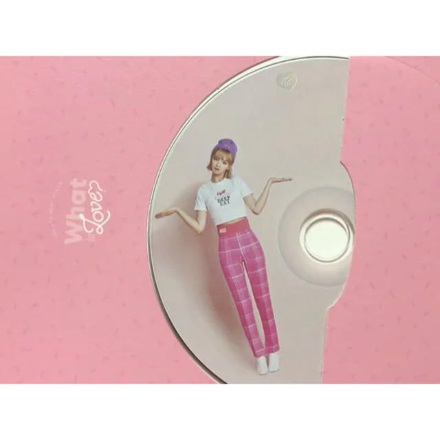 Waste(twice)(ウェストトゥワイス)の【TWICE】 【未使用】【トレカ5枚付き】What is Love エンタメ/ホビーのCD(K-POP/アジア)の商品写真