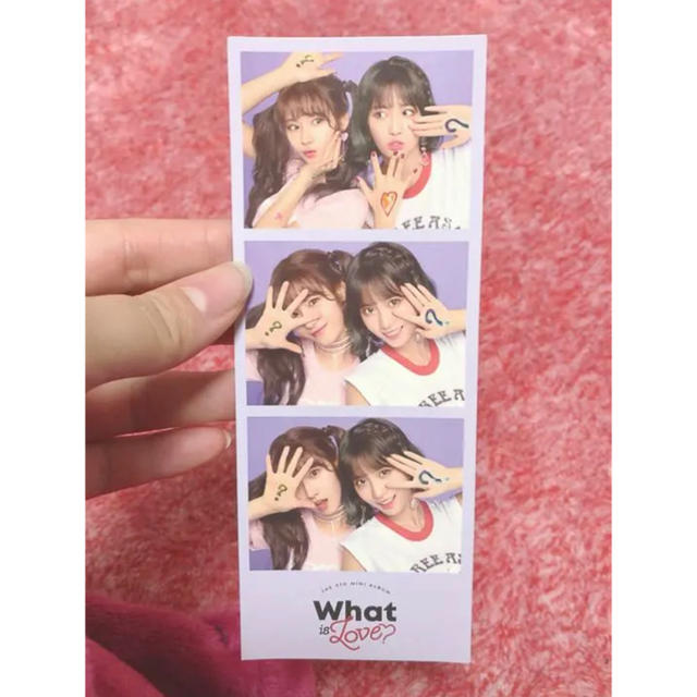 Waste(twice)(ウェストトゥワイス)の【TWICE】 【未使用】【トレカ5枚付き】What is Love エンタメ/ホビーのCD(K-POP/アジア)の商品写真