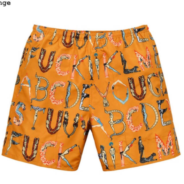 Supreme Alphabet Water Short シュプリーム 水着-