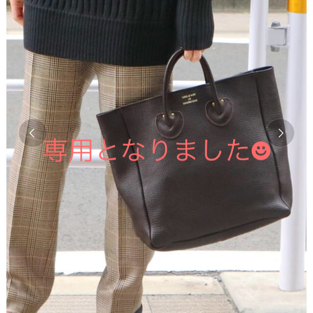 IENA(イエナ)のYOUNG＆OLSEN EMBOSSED レザートートM レディースのバッグ(トートバッグ)の商品写真